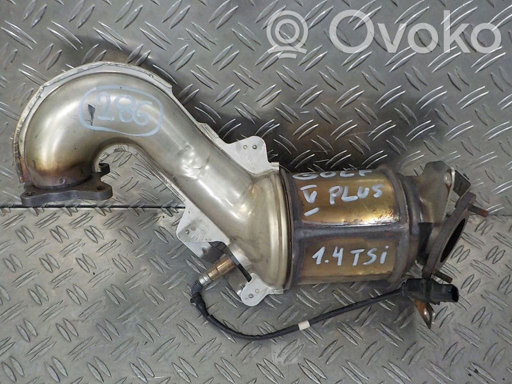 Volkswagen Golf Plus Filtr cząstek stałych Katalizator / FAP / DPF 