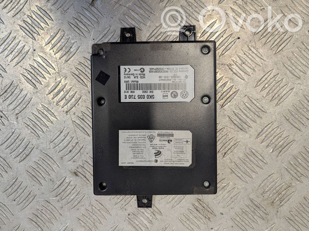 Bluetooth control unit module   5K0035730E