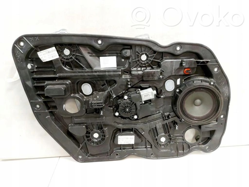 Front door window regulator with motor