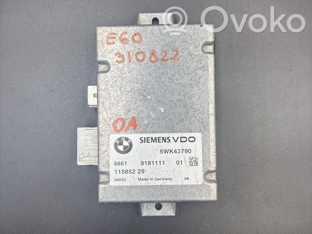 BMW 5 E60 E61 Camera control unit module 