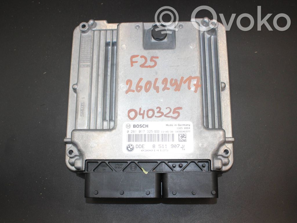 BMW 5 F10 F11 Engine control unit/module 