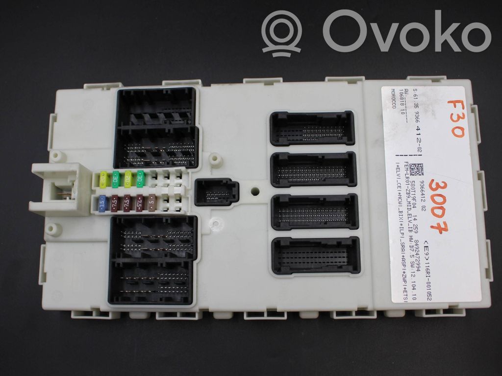 BMW 3 F30 F35 F31 Other control units/modules 