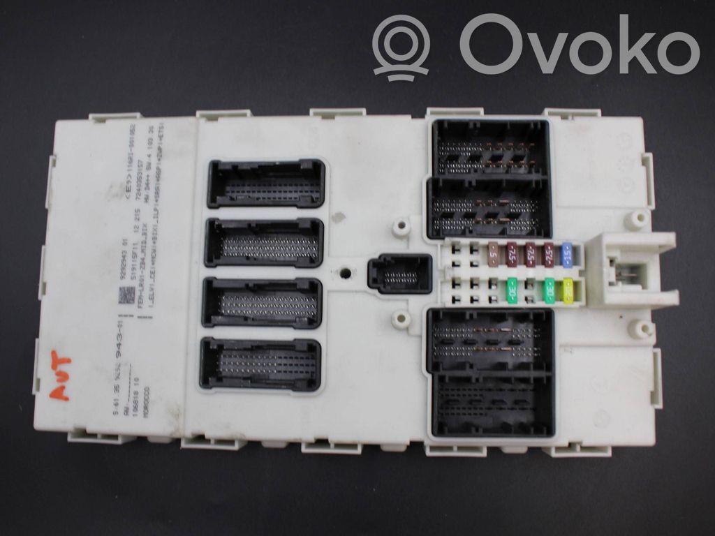BMW 3 F30 F35 F31 Moduł / Sterownik komfortu 