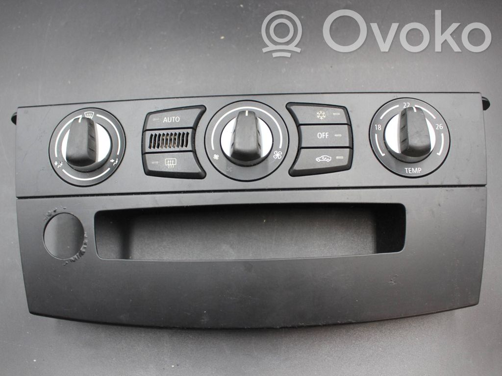 BMW 5 E60 E61 Climate control unit 