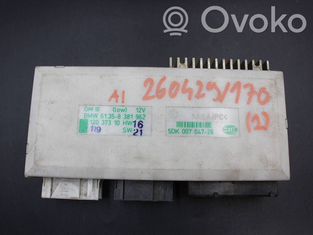 BMW 5 E39 Komforto modulis 
