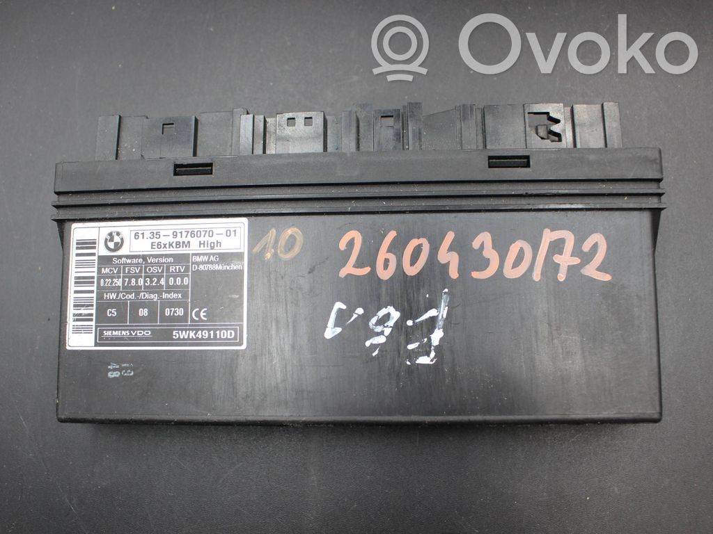 BMW 5 E60 E61 Comfort/convenience module 