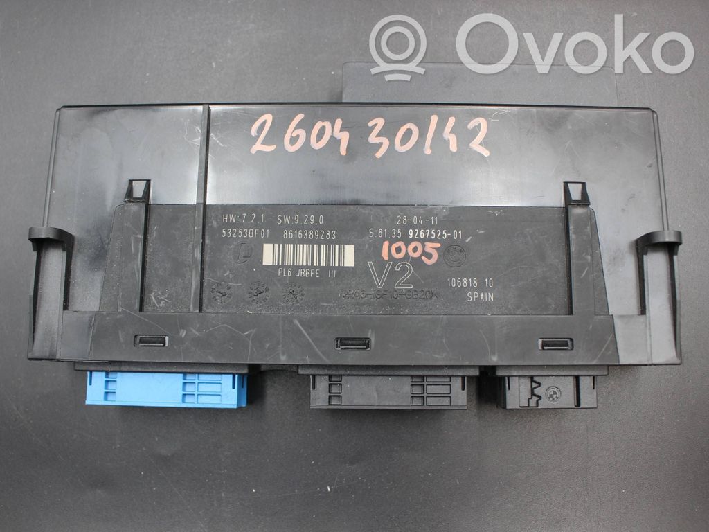 BMW 5 F10 F11 Modul confort 