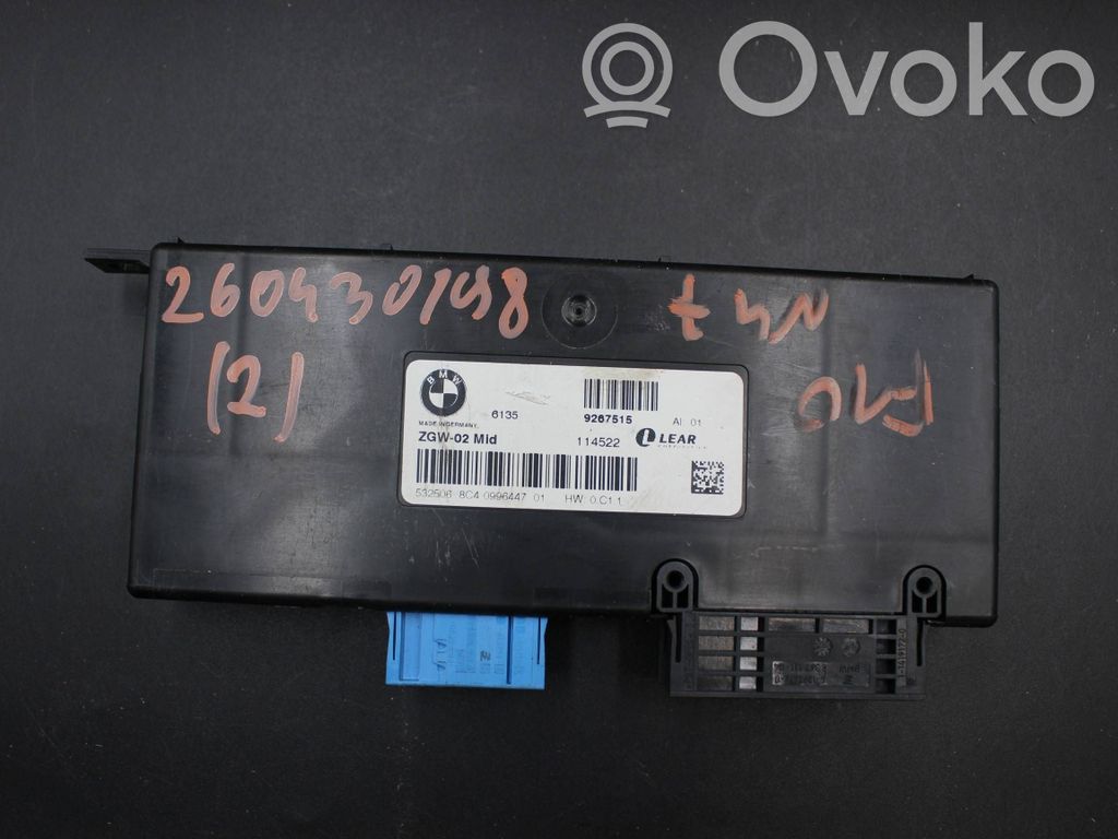 BMW 5 F10 F11 Unitate/modul de comandă închidere centralizată 