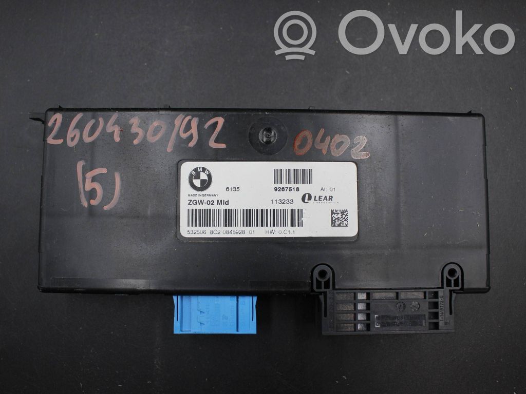 BMW X3 F25 Módulo de control Gateway 