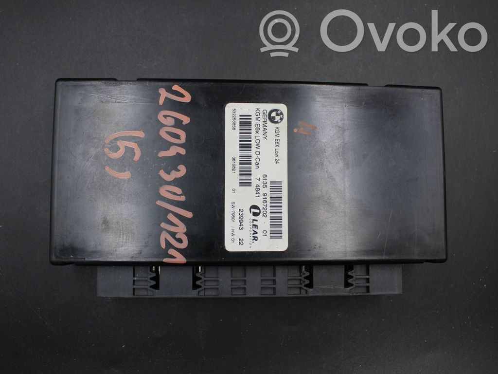 BMW 5 E60 E61 Komforto modulis 