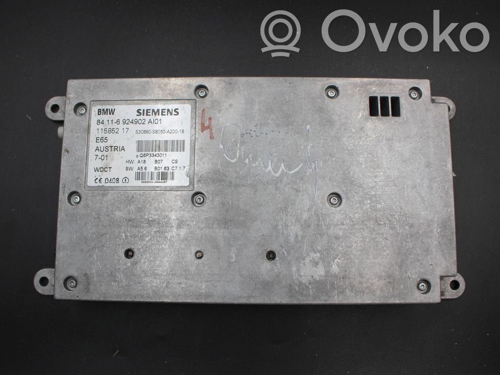 BMW 7 E65 E66 Phone control unit/module 