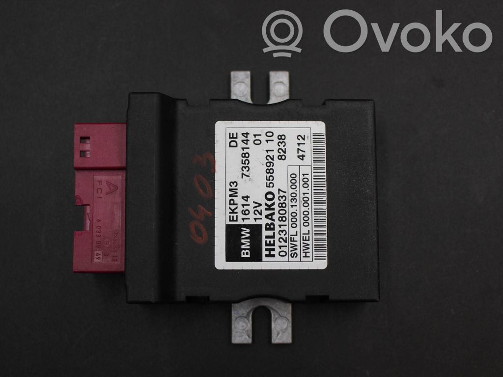 BMW X3 F25 Unidad de control/módulo de la bomba de inyección de combustible 