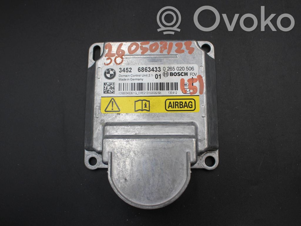 BMW 3 F30 F35 F31 Module de contrôle airbag 