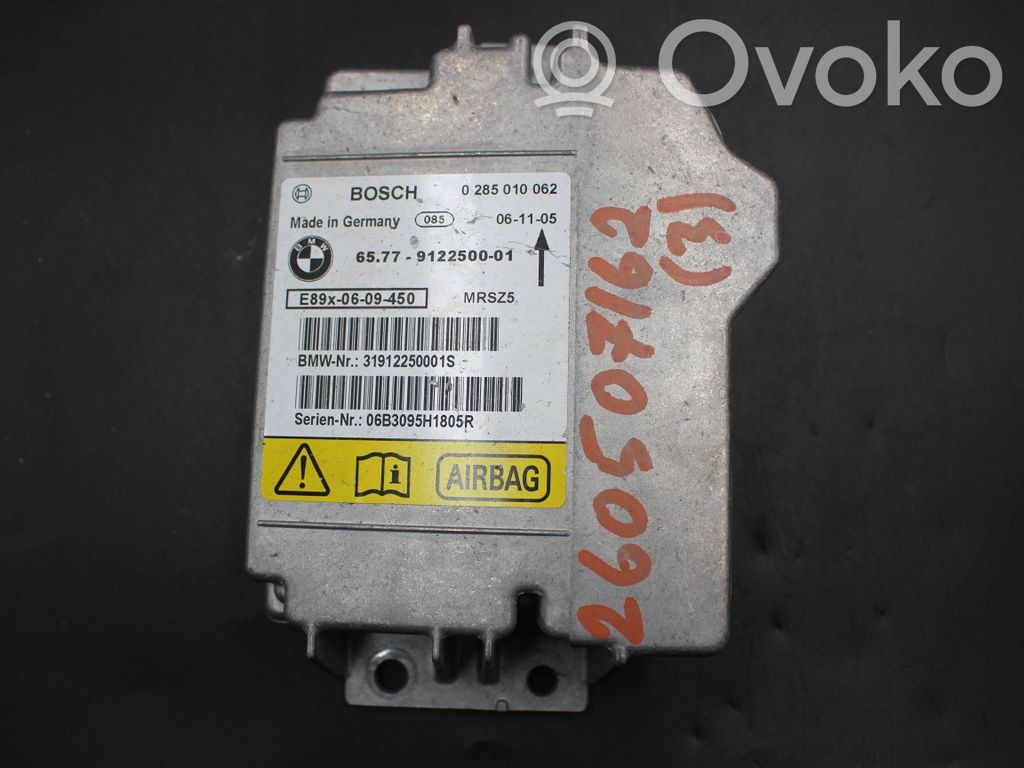 BMW 3 E90 E91 Airbag control unit/module 