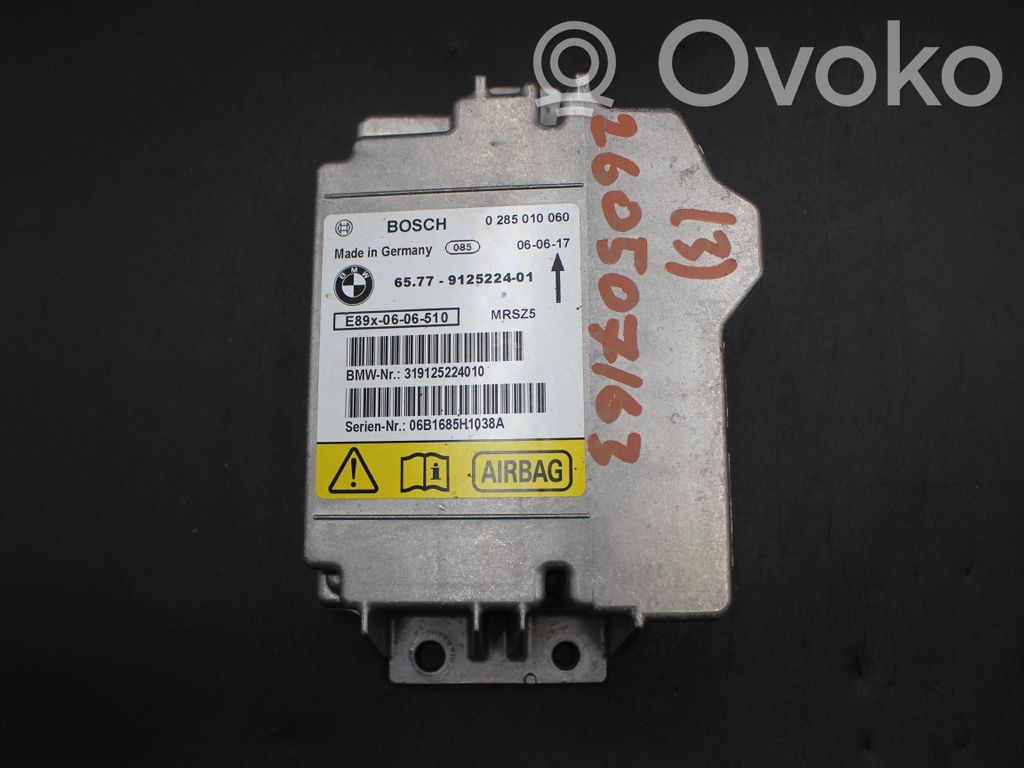 BMW 3 E90 E91 Airbag control unit/module 