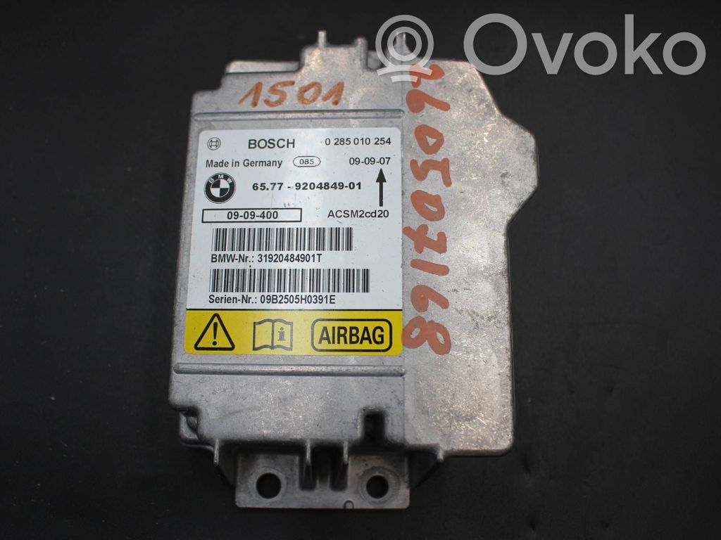 BMW X1 E84 Airbag control unit/module 