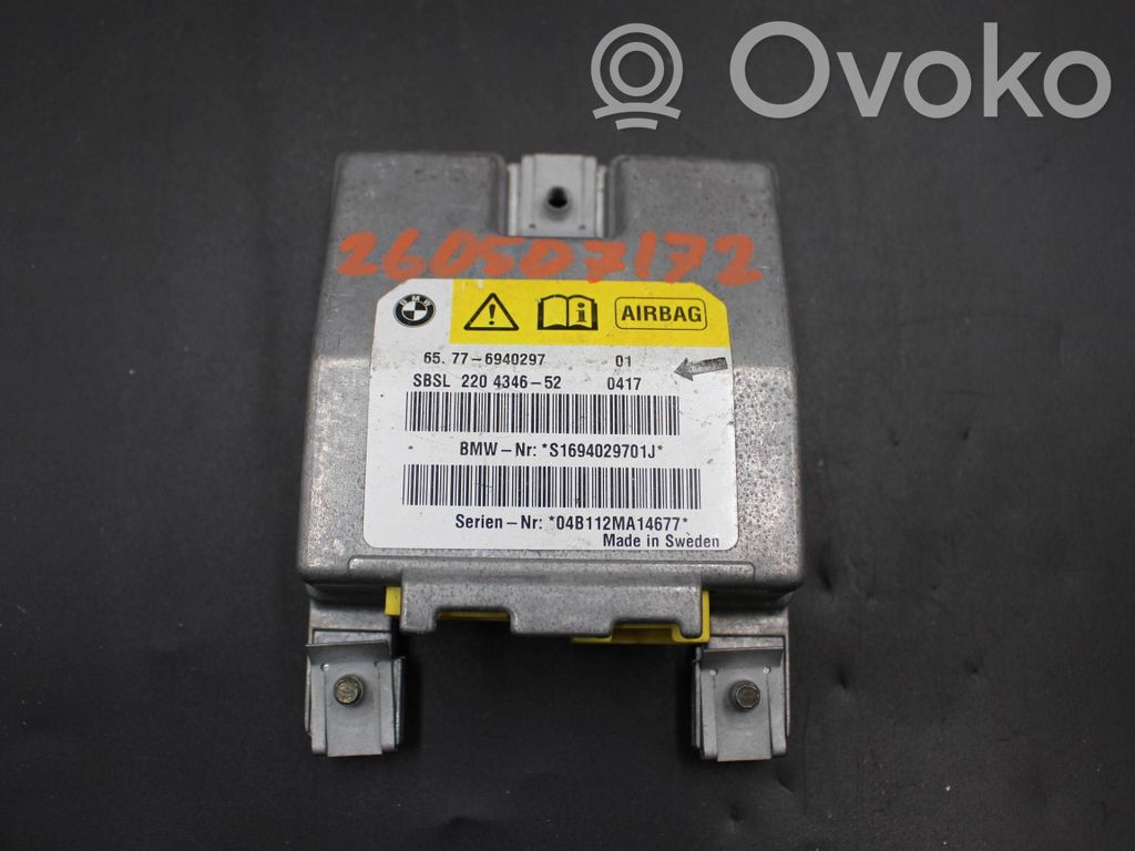 BMW 5 E60 E61 Airbag control unit/module 
