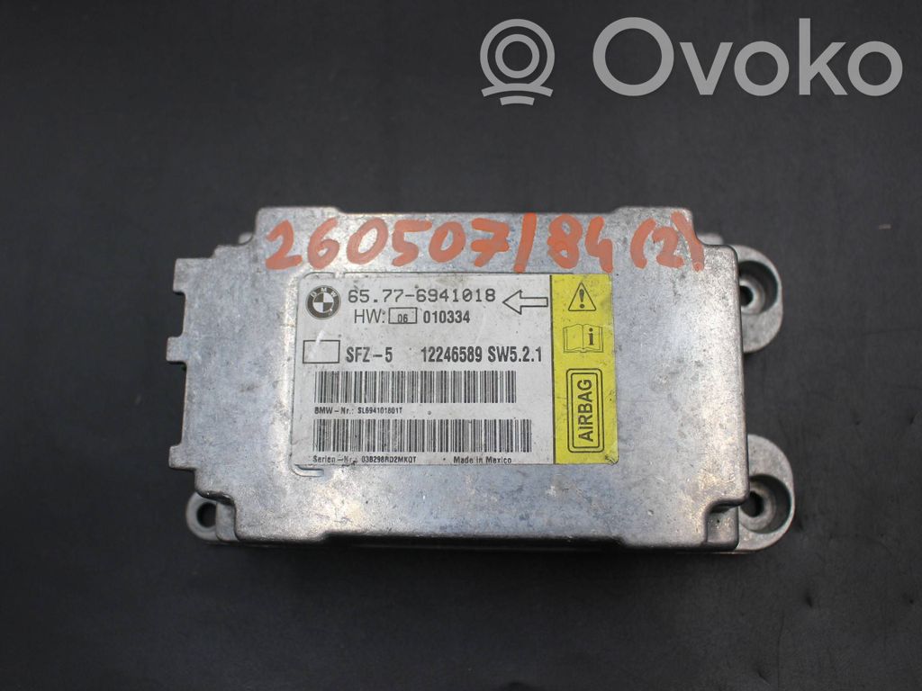 BMW 5 E60 E61 Airbag control unit/module 
