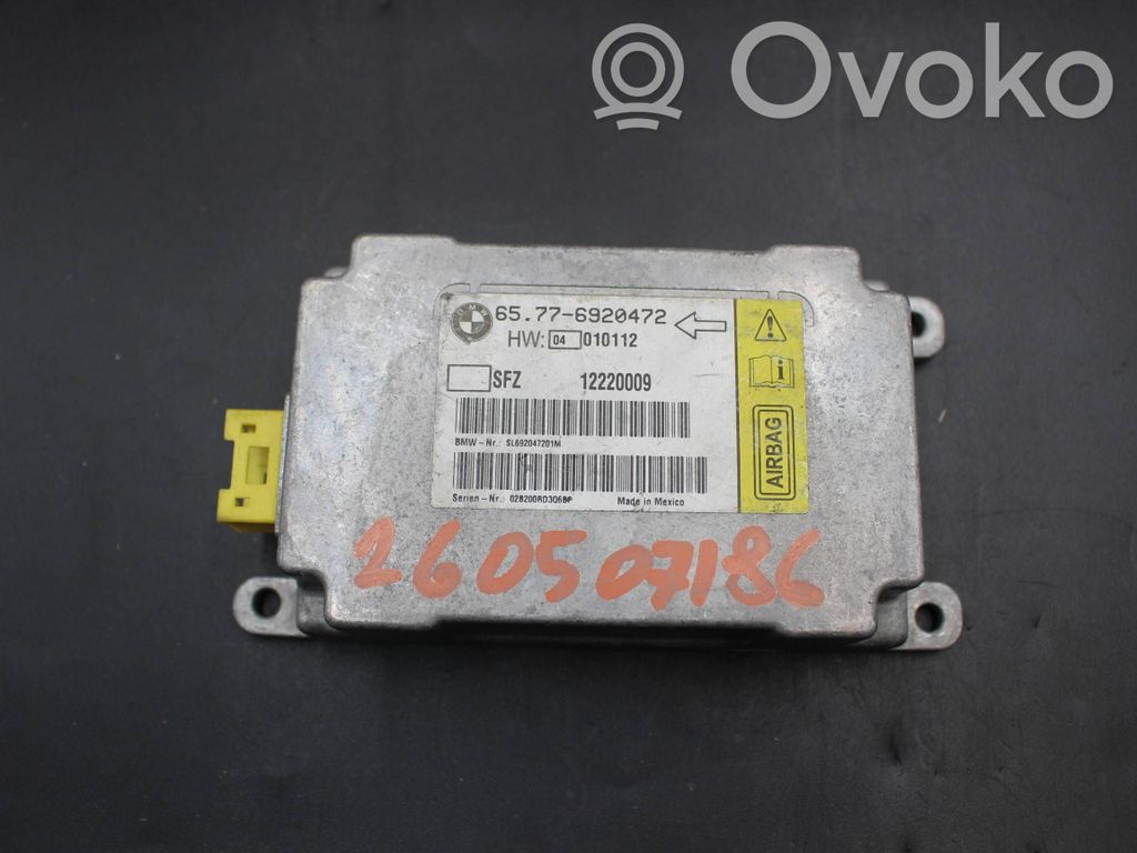 BMW 7 E65 E66 Airbag control unit/module 
