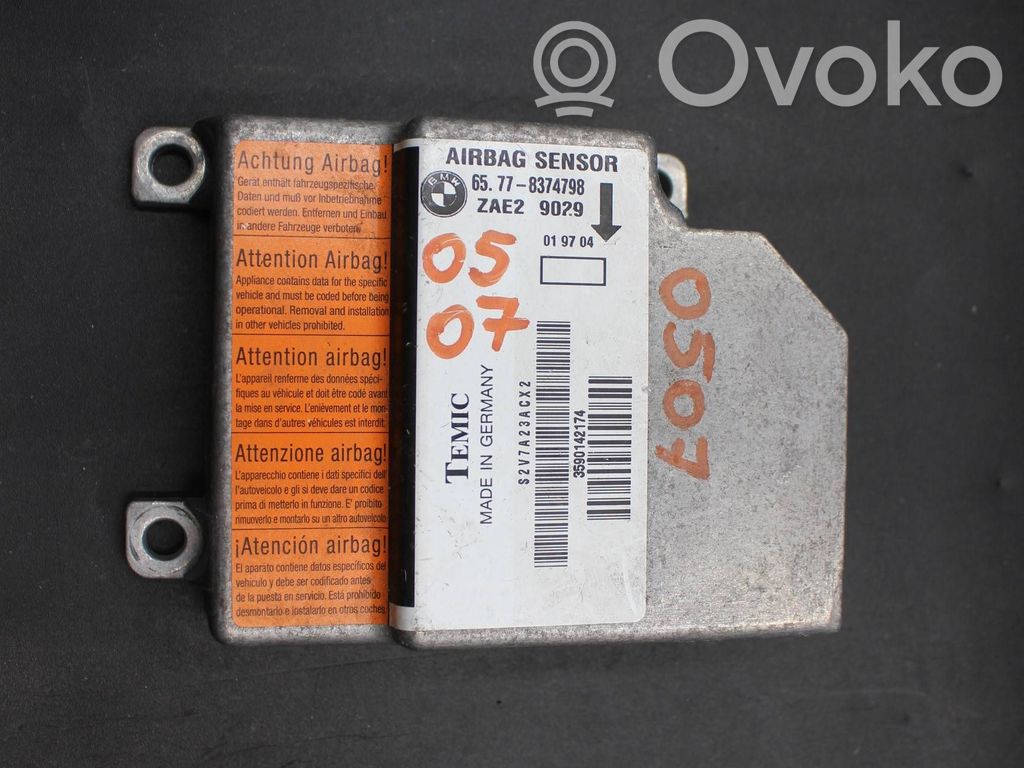 BMW 3 E36 Airbag control unit/module 