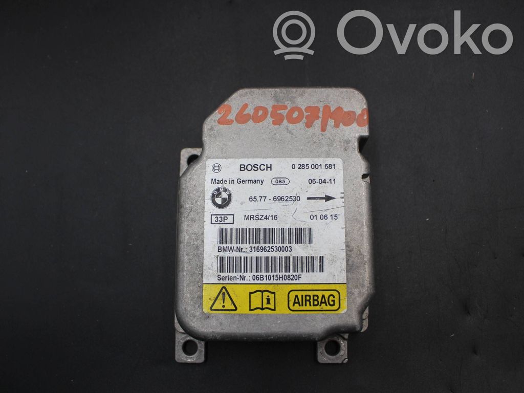 Airbag control unit/module   6962530,0285001681