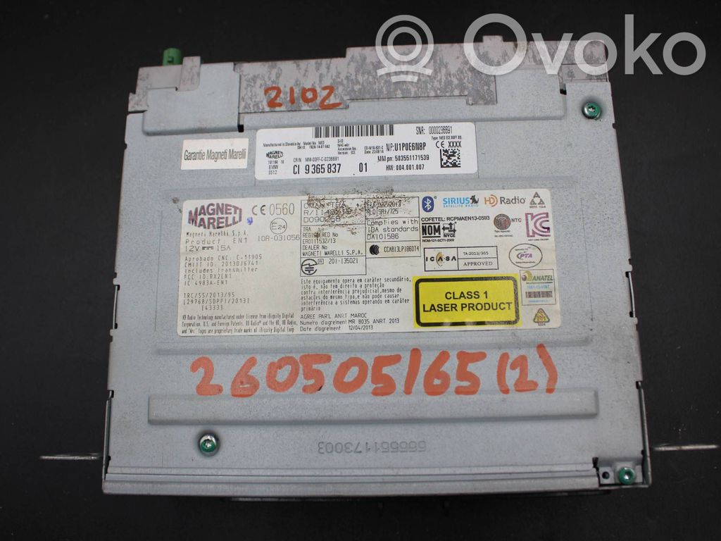BMW 3 F30 F35 F31 Panel / Radioodtwarzacz CD/DVD/GPS 