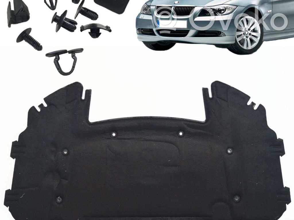 BMW 3 E92 E93 Engine bonnet/hood sound/heat insulation 