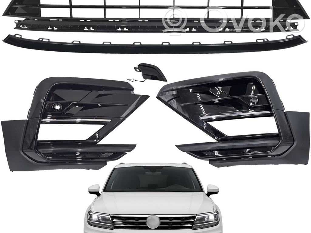 Volkswagen Tiguan Grilă inferioară bară față 