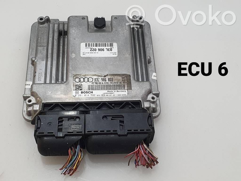 Audi A4 S4 B8 8K Engine control unit/module 