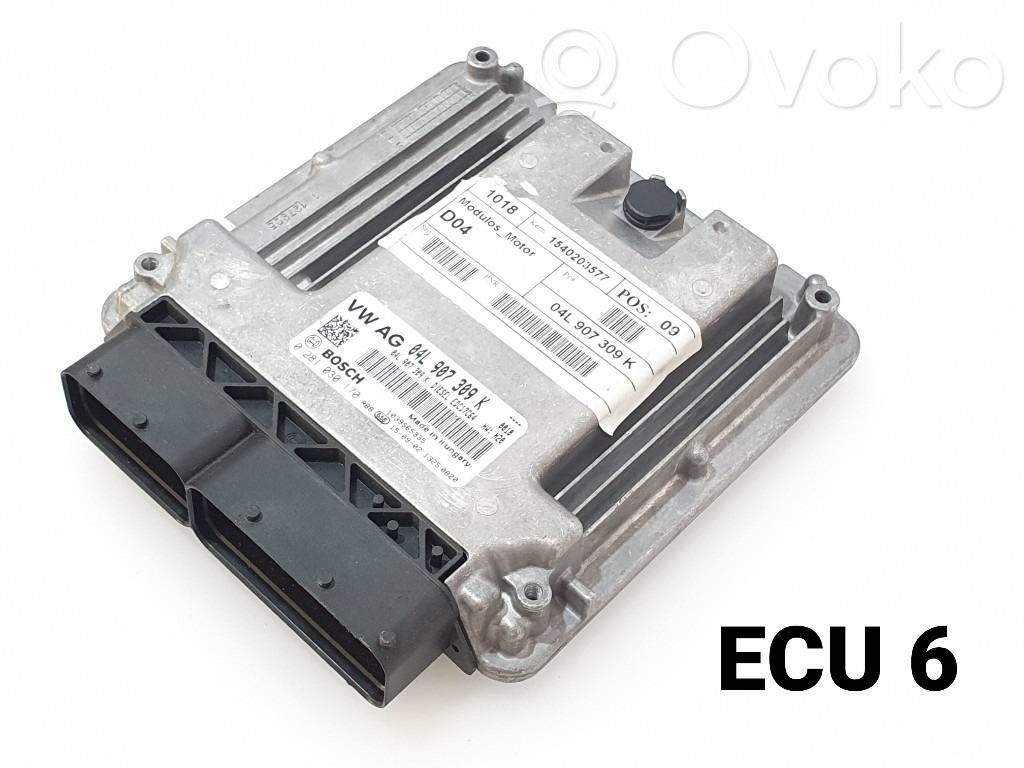 Volkswagen Golf VII Engine control unit/module 