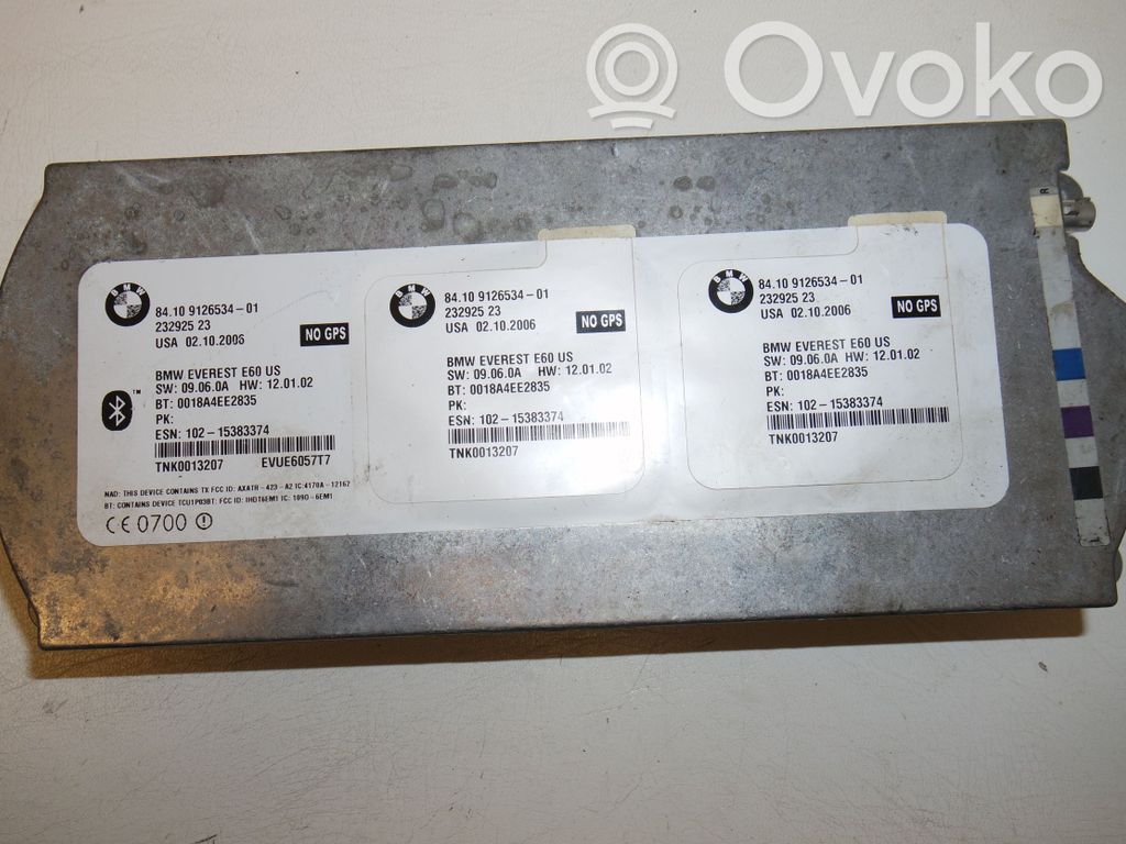 BMW 6 E63 E64 Bluetooth control unit module 