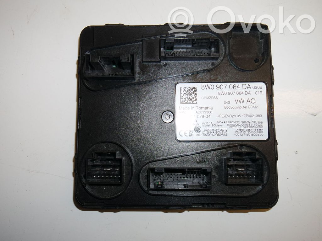 Audi A4 S4 B9 8W Central body control module 