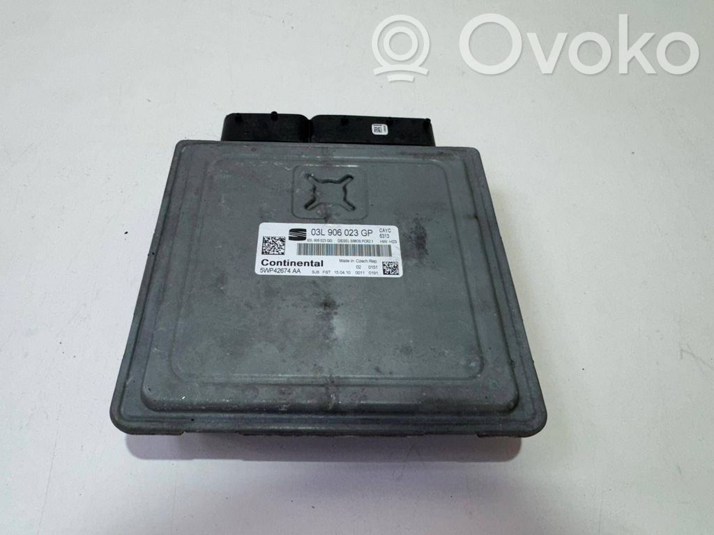 Engine control unit/module   03L906023GG,5WP42674AA,03L906023GP
