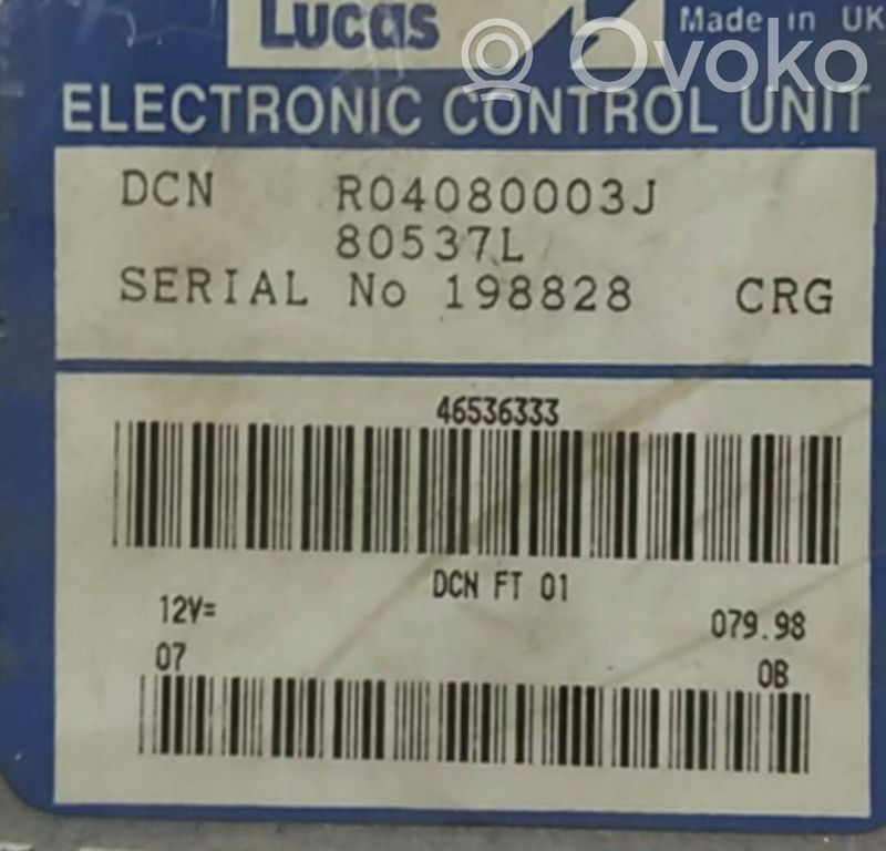 Engine control unit/module   R04080003J,80537L