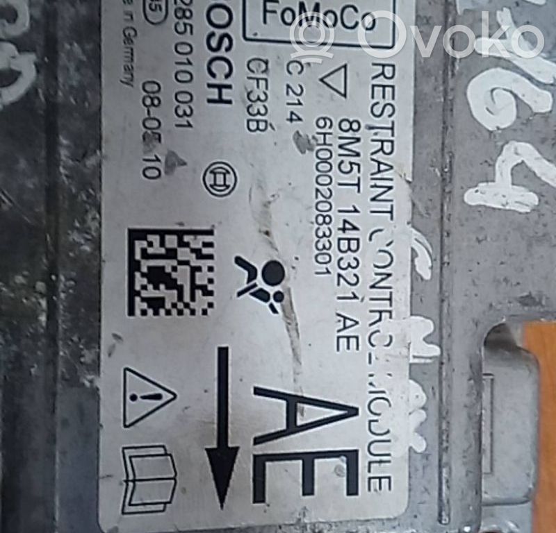 Airbag control unit/module   0285010031,8M5T14B321AE