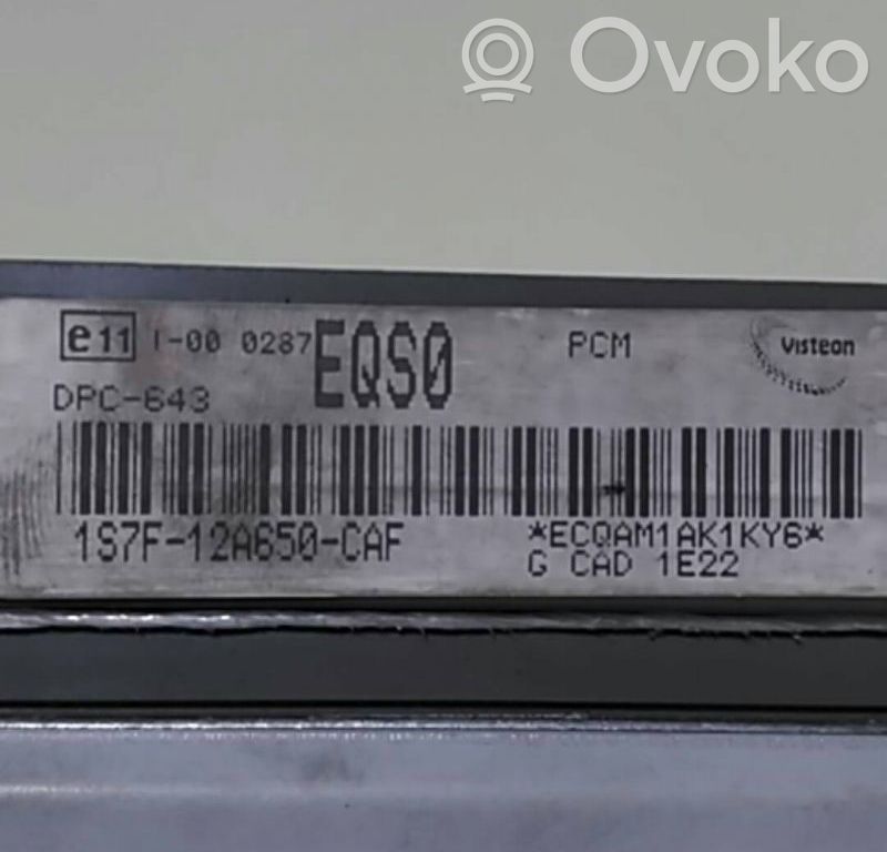 Engine control unit/module   DPC643,1S7F12A650CAF