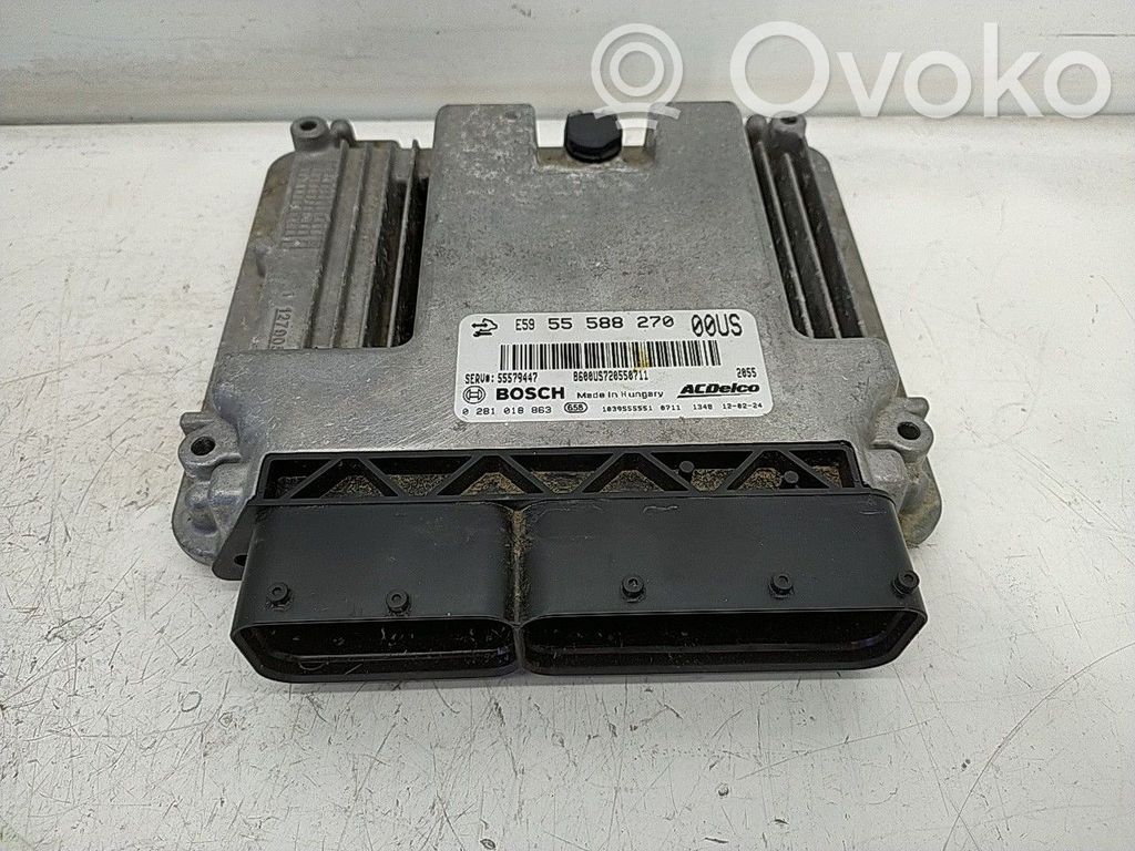 Engine control unit/module   E59,00US,0281018863658,55588270