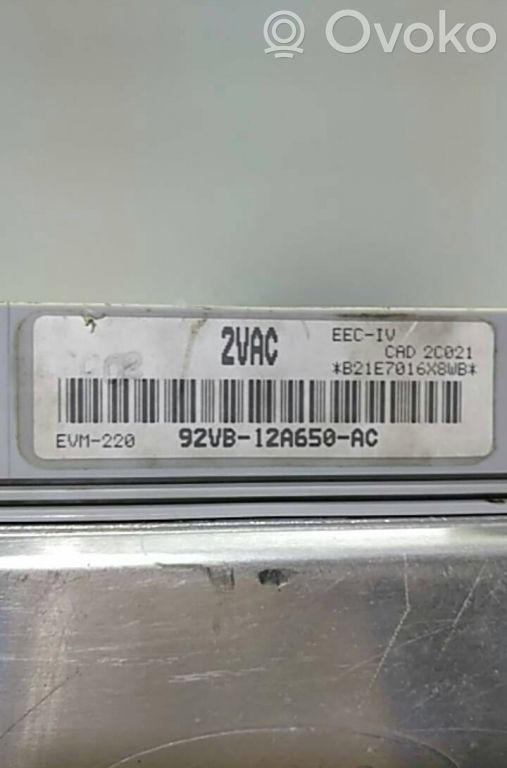 Variklio valdymo blokas   92VB12A650AC,FORDTRANSIT