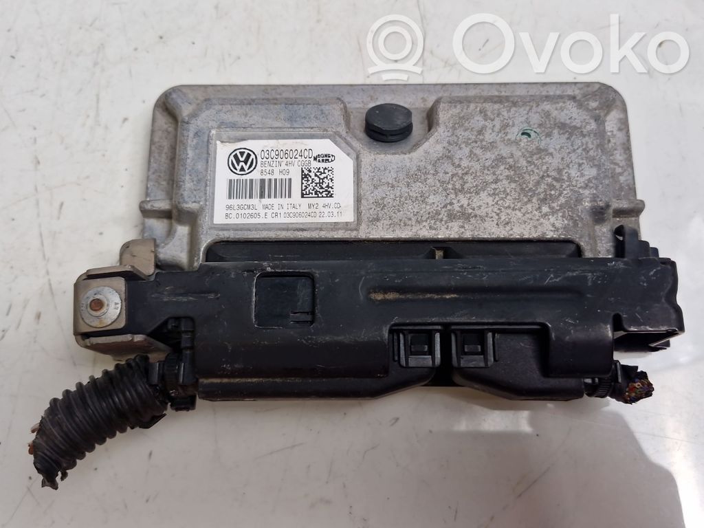 Engine control unit/module   03C906024CD,BC0102605E,96L3GCL3M