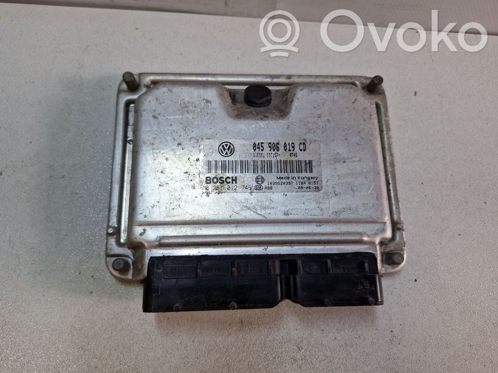 Skoda Fabia Mk2 (5J) Unitate/modul de control motor 