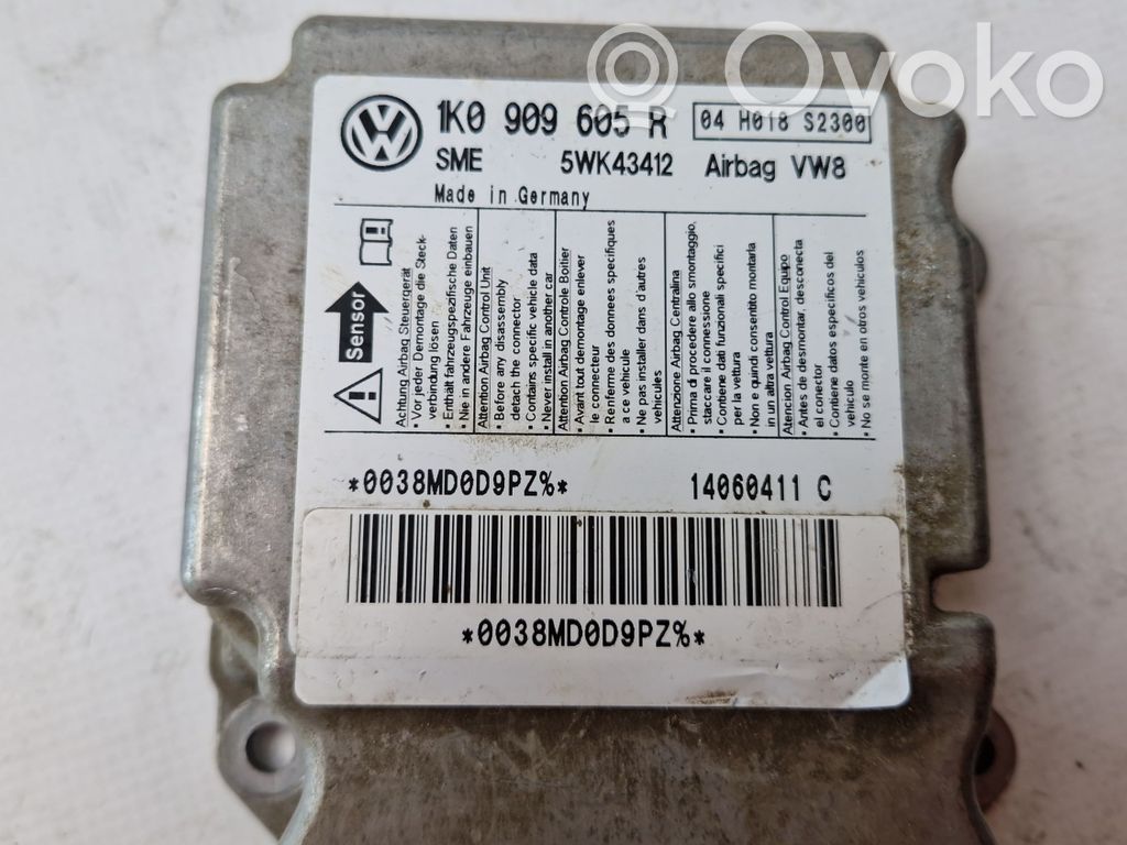 Seat Altea Unitate/modul de comandă airbaguri 