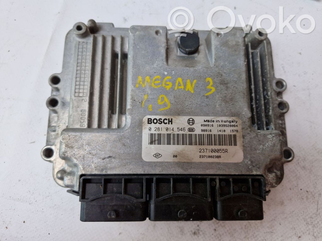 Engine control unit/module   237100055R,0281014546,237100238R,1039S28064