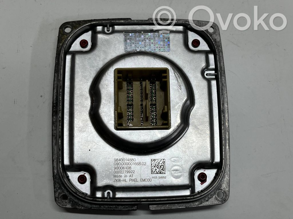 Módulo de control de balasto LED   9840014880,90006108,0002279922