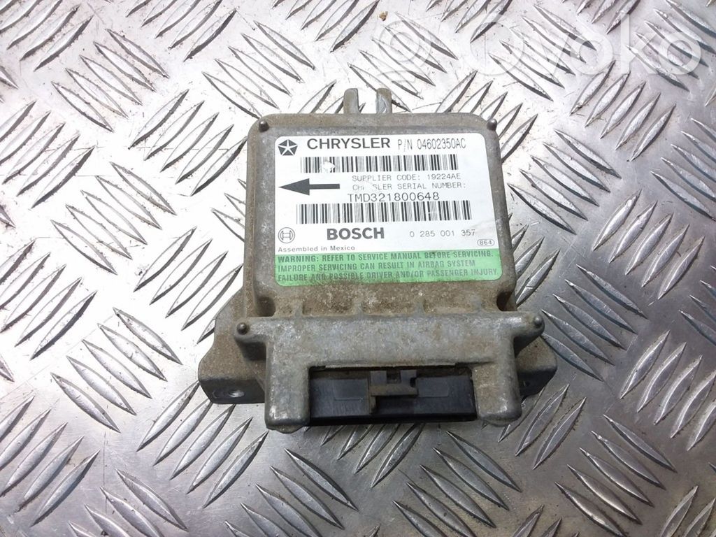 Chrysler 300M Airbag control unit/module 
