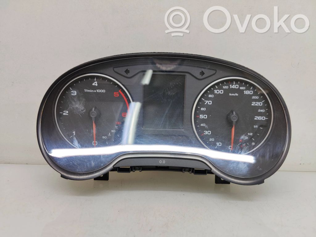 Audi A3 S3 8V Speedometer (instrument cluster) 