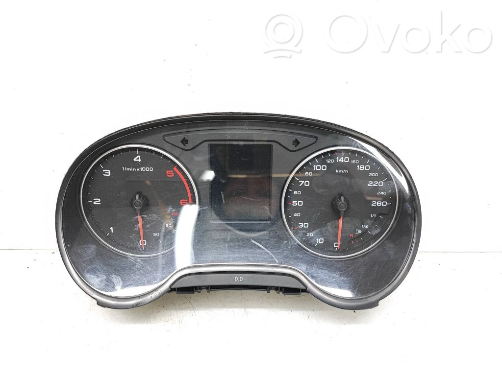 Audi A3 S3 8V Speedometer (instrument cluster) 