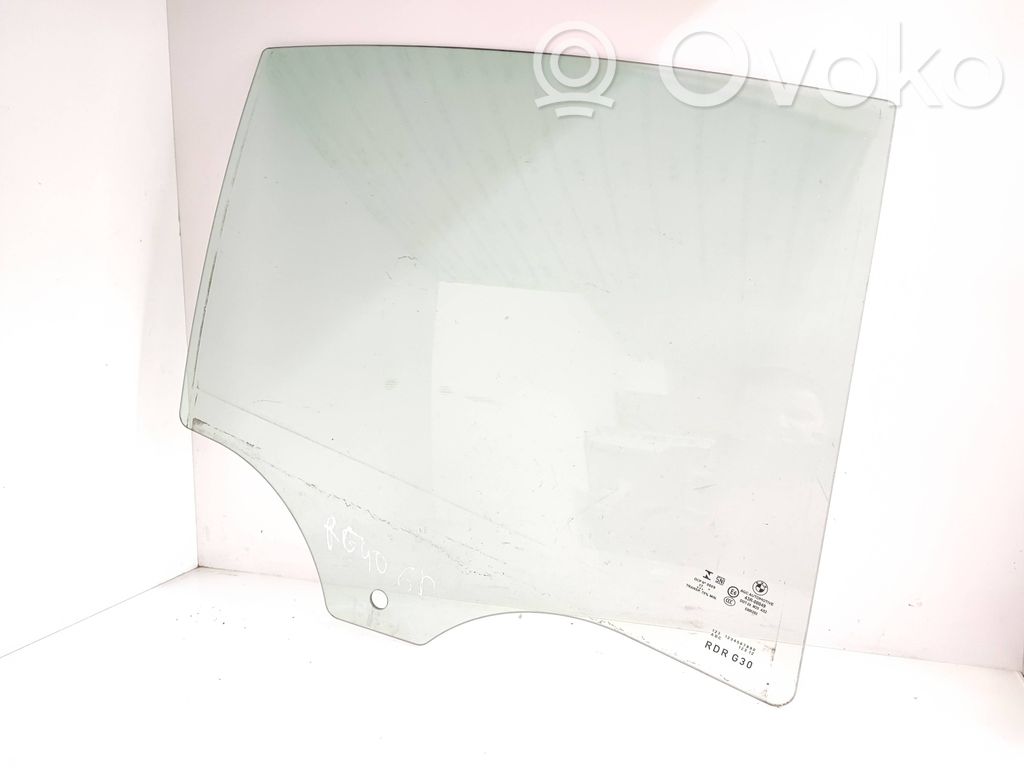 BMW 5 G30 G31 G38 Vetro del finestrino della portiera posteriore 