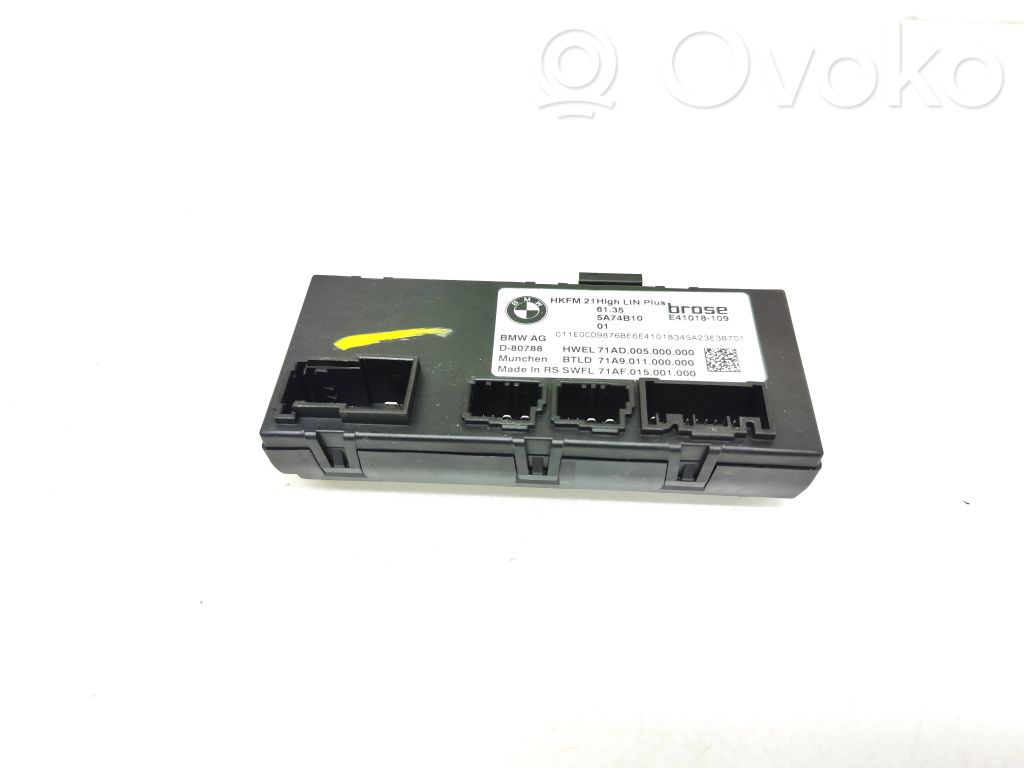 Tailgate/trunk control unit/module   5A74B10,71A9011000000,E41018109,71AD005000000
