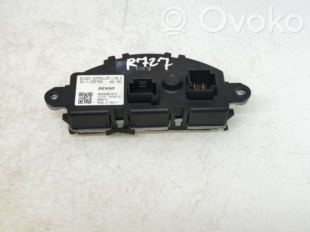 Mini One - Cooper F56 F55 Rezystor / Opornik dmuchawy nawiewu 
