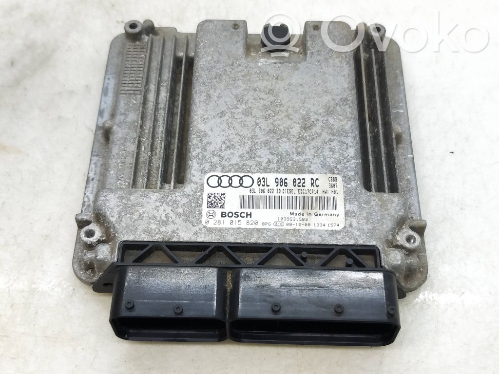 Audi TT TTS Mk2 Engine control unit/module 
